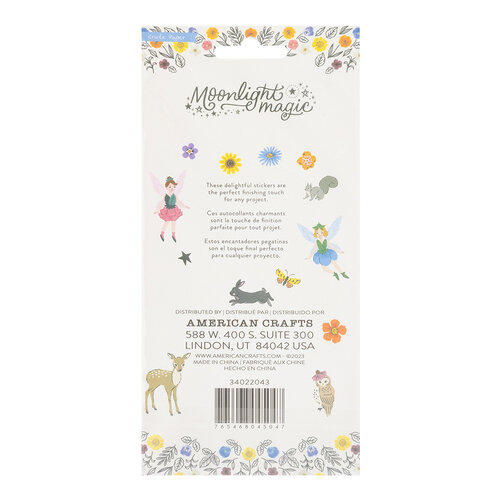 Crate Paper - Moonlight Magic Collection - Puffy Stickers 2 Crate Paper - Moonlight Magic Collection - Puffy Stickers