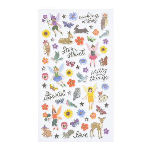Crate Paper - Moonlight Magic Collection - Puffy Stickers 3 Crate Paper - Moonlight Magic Collection - Puffy Stickers
