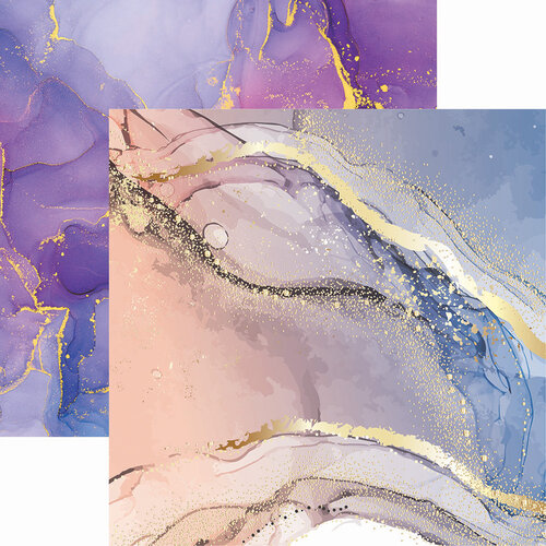 Reminisce - Liquid Marble Collection - 12 x 12 Double Sided Paper - 6 1 Reminisce - Liquid Marble Collection - 12 x 12 Double Sided Paper - 6