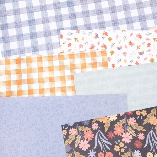 American Crafts - Farmstead Harvest Collection - 12 x 12 Double Sided Paper - Fall Confetti 3 American Crafts - Farmstead Harvest Collection - 12 x 12 Double Sided Paper - Fall Confetti