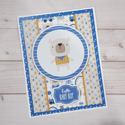 Paper Rose - Quick Cards - Hello Little Boy 4 Paper Rose - Quick Cards - Hello Little Boy