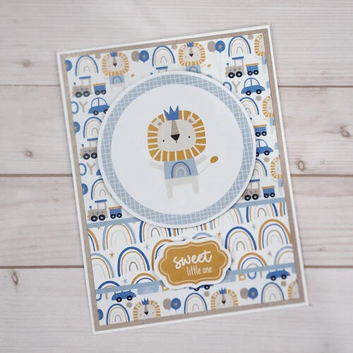 Paper Rose - Quick Cards - Hello Little Boy 6 Paper Rose - Quick Cards - Hello Little Boy