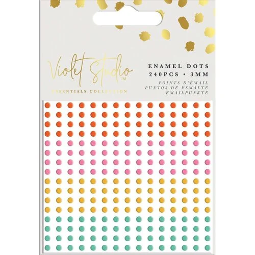 Violet Studio - Enamel Dots - Brights