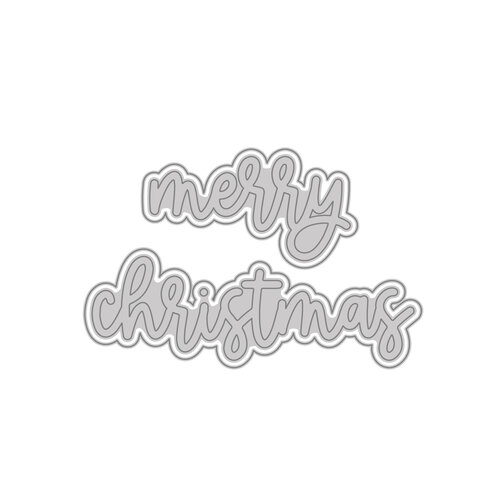 Scrapbook.com - Merry Christmas Bundle - Dies and Stamps