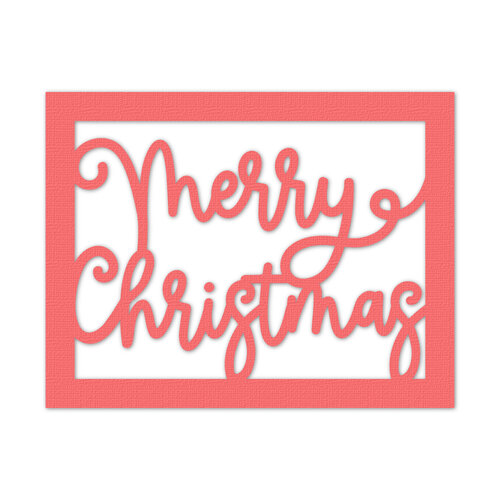 Scrapbook.com - Merry Christmas Bundle - Dies and Stamps