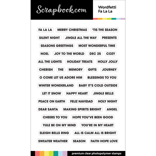 Scrapbook.com - Merry Christmas Bundle - Dies and Stamps