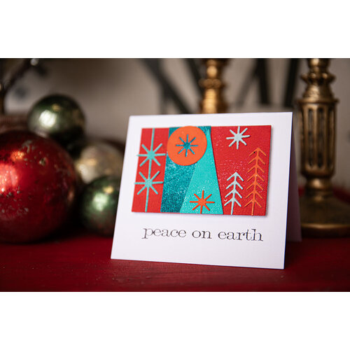 Sizzix - Tim Holtz - Christmas - Thinlits Dies - Holiday Blocks 7 Sizzix - Tim Holtz - Christmas - Thinlits Dies - Holiday Blocks