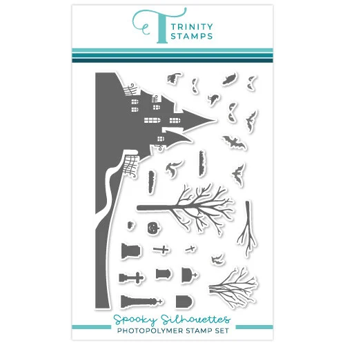 Trinity Stamps - Clear Photopolymer Stamps - Spooky Silhouettes 1 Trinity Stamps - Clear Photopolymer Stamps - Spooky Silhouettes
