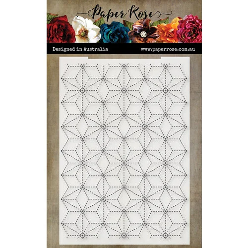 Paper Rose - Embossing Folder - Hand Stitching 1