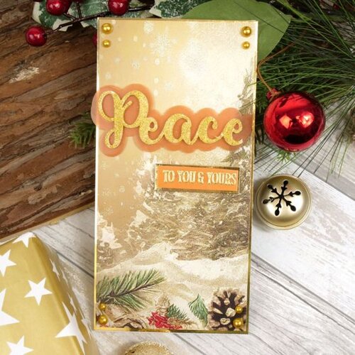 Hunkydory - Christmas - Moonstone Dies - Winter Words - Peace 4 Hunkydory - Christmas - Moonstone Dies - Winter Words - Peace