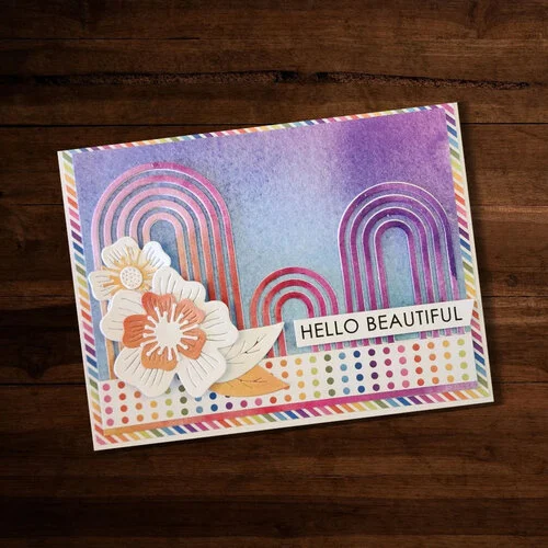 Paper Rose - 12 x 12 Collection Pack - Rainbow Twirl 8 Paper Rose - 12 x 12 Collection Pack - Rainbow Twirl