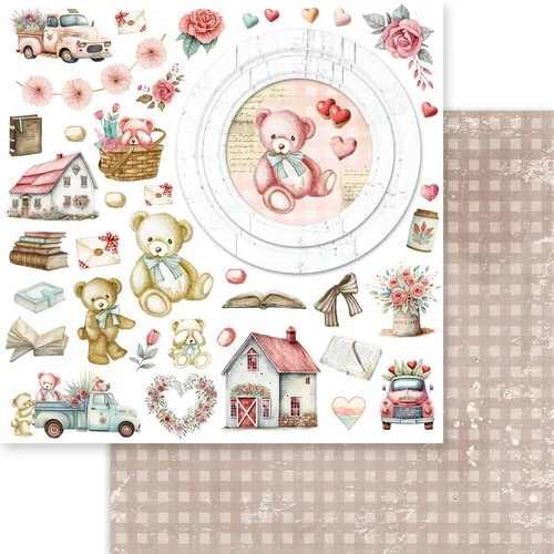 Memory Place - Beary Sweet Collection - 6 x 6 Collection Pack 7 Memory Place - Beary Sweet Collection - 6 x 6 Collection Pack