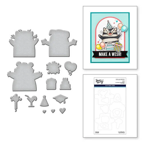 Spellbinders - Simon Hurley - Etched Dies - Big Hugs 1 Spellbinders - Simon Hurley - Etched Dies - Big Hugs