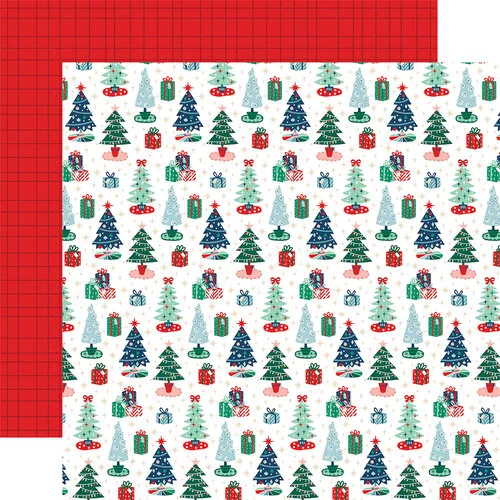 Echo Park - Happy Holidays Collection - 12 x 12 Double Sided Paper - Under The Tree 1 Echo Park - Happy Holidays Collection - 12 x 12 Double Sided Paper - Under The Tree