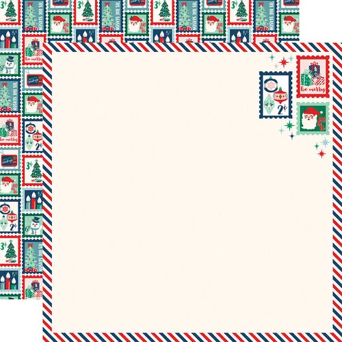 Echo Park - Happy Holidays Collection - 12 x 12 Double Sided Paper - Dear Santa 1 Echo Park - Happy Holidays Collection - 12 x 12 Double Sided Paper - Dear Santa
