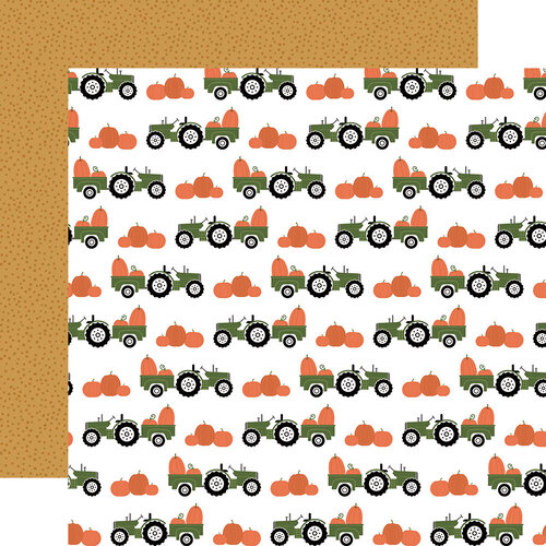 Echo Park - I Love Fall Collection - 12 x 12 Double Sided Paper - Pumpkin Patch 1 Echo Park - I Love Fall Collection - 12 x 12 Double Sided Paper - Pumpkin Patch