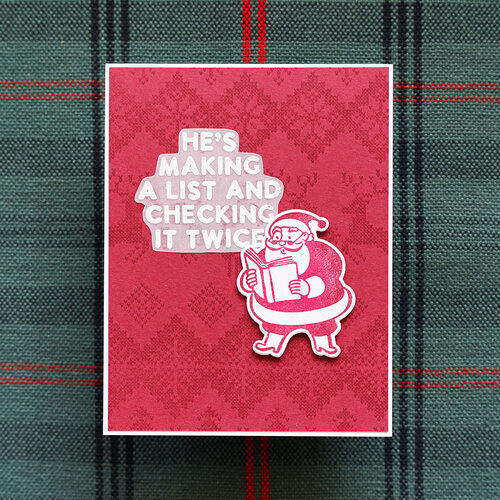 Spellbinders - Simon Hurley - Etched Dies - Silly Santas