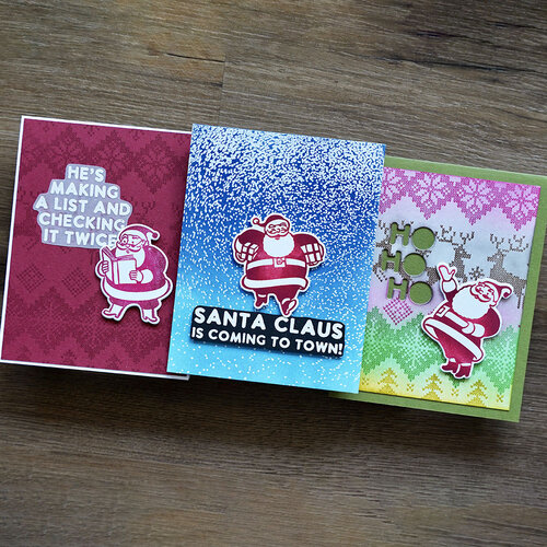 Spellbinders - Simon Hurley - Etched Dies - Silly Santas