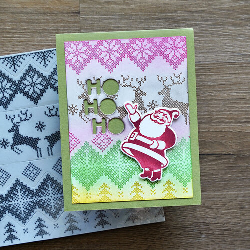 Spellbinders - Simon Hurley - Etched Dies - Silly Santas