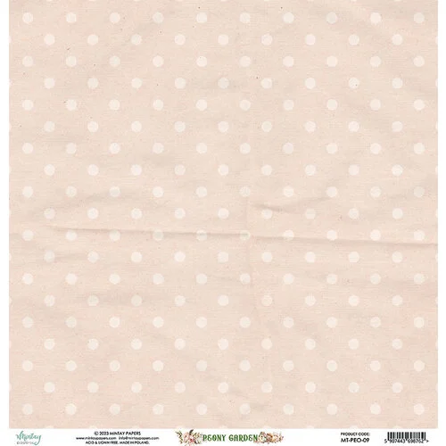 Mintay Papers - Peony Garden Collection - 12 x 12 Double Sided Paper - Elements 3 Mintay Papers - Peony Garden Collection - 12 x 12 Double Sided Paper - Elements