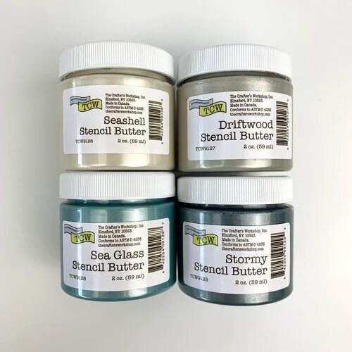 The Crafter's Workshop - Stencil Butter - Beach House Pack 1 The Crafter's Workshop - Stencil Butter - Beach House Pack