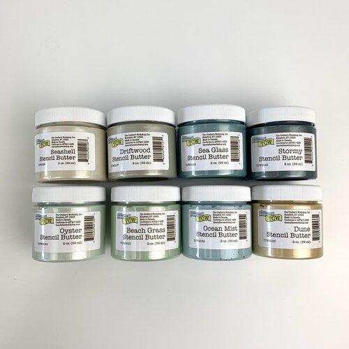 The Crafter's Workshop - Stencil Butter - Beach House Pack 6 The Crafter's Workshop - Stencil Butter - Beach House Pack