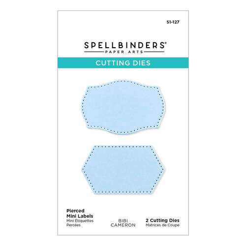 Spellbinders - Bibi's Collection - Etched Dies - Pierced Mini Labels 1 Spellbinders - Bibi's Collection - Etched Dies - Pierced Mini Labels