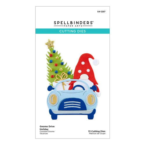 Spellbinders - Gnome Drive Collection - Etched Dies - Holiday