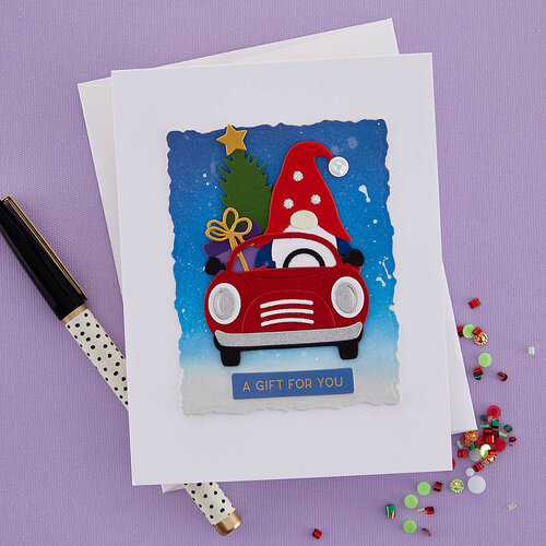 Spellbinders - Gnome Drive Collection - Etched Dies - Holiday