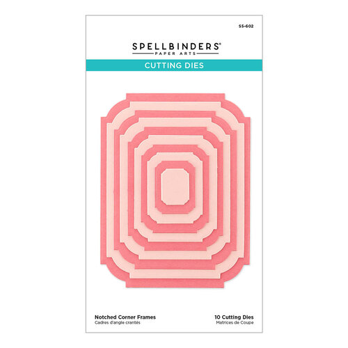 Spellbinders - BetterPress Collection - Etched Dies - Notched Corner Frames 3 Spellbinders - BetterPress Collection - Etched Dies - Notched Corner Frames