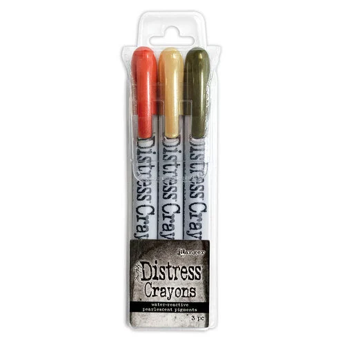 Ranger Ink - Tim Holtz - Halloween - Distress Crayons - Pearl - Set Five 1 Ranger Ink - Tim Holtz - Halloween - Distress Crayons - Pearl - Set Five