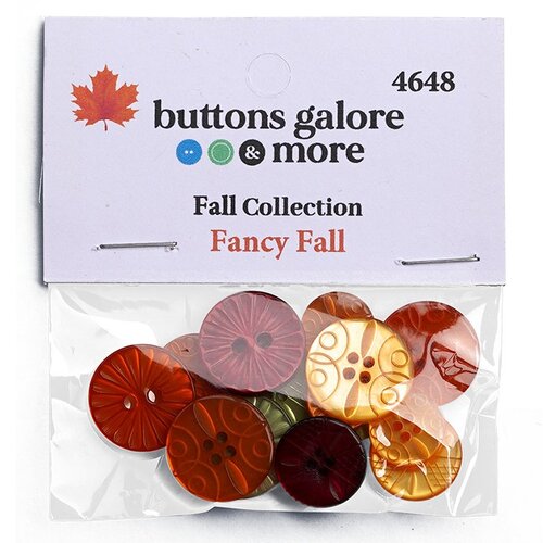 Buttons Galore and More - Embellishments - Button Theme Packs - Fancy Fall 1 Buttons Galore and More - Embellishments - Button Theme Packs - Fancy Fall