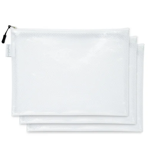 Scrapbook.com - Crafty Storage Pouch - Zipper Closure - Large - 3 Pack 1 Scrapbook.com - Crafty Storage Pouch - Zipper Closure - Large - 3 Pack
