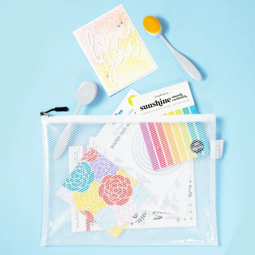 Scrapbook.com - Crafty Storage Pouch - Zipper Closure - Large - 3 Pack 2 Scrapbook.com - Crafty Storage Pouch - Zipper Closure - Large - 3 Pack