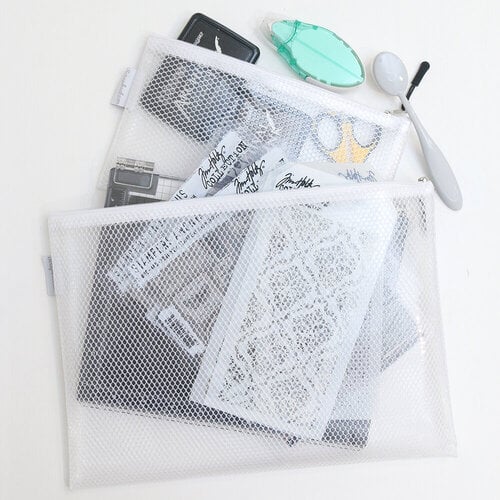 Scrapbook.com - Crafty Storage Pouch - Zipper Closure - Large - 3 Pack 4 Scrapbook.com - Crafty Storage Pouch - Zipper Closure - Large - 3 Pack