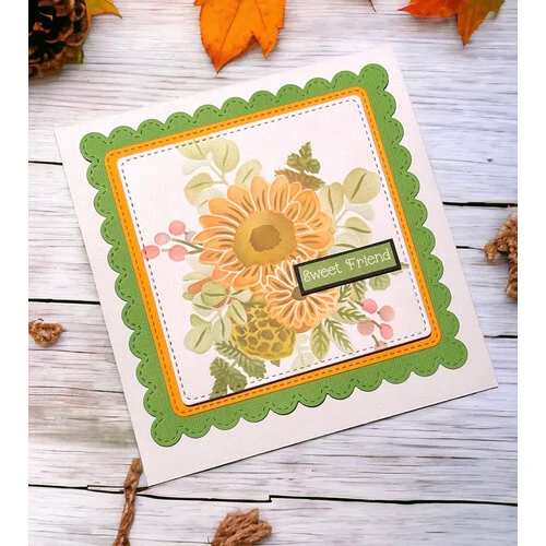 Lisa Horton Crafts - Layering Stencils - Fall Bouquet 3 Lisa Horton Crafts - Layering Stencils - Fall Bouquet