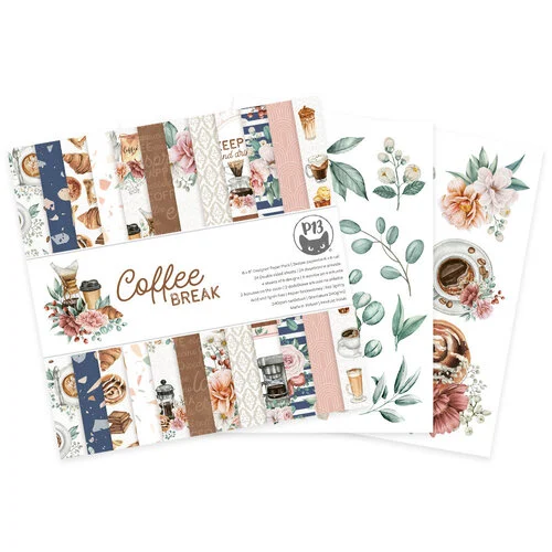 P13 - Coffee Break Collection - 6 x 6 Paper Pad 3 P13 - Coffee Break Collection - 6 x 6 Paper Pad