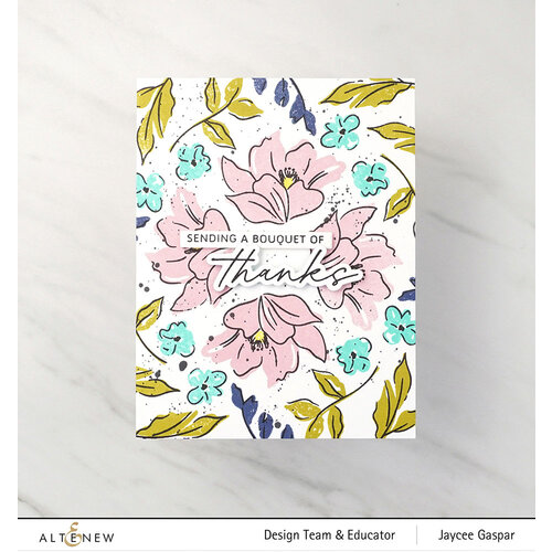 Altenew - Fresh Dye Ink Pad - Dusty Pink 5 Altenew - Fresh Dye Ink Pad - Dusty Pink
