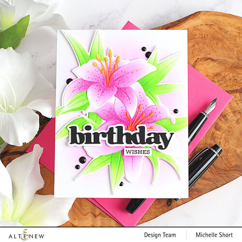 Altenew - Embossing Folder - 3D - Dreamy Daylilies
