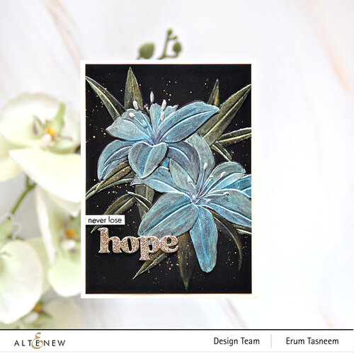 Altenew - Embossing Folder - 3D - Dreamy Daylilies