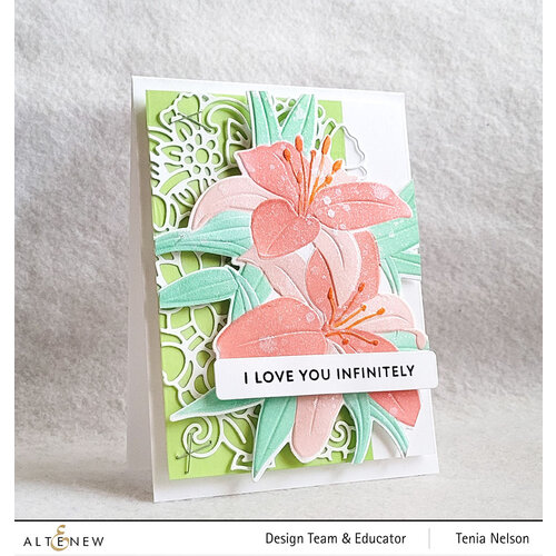 Altenew - Embossing Folder - 3D - Dreamy Daylilies