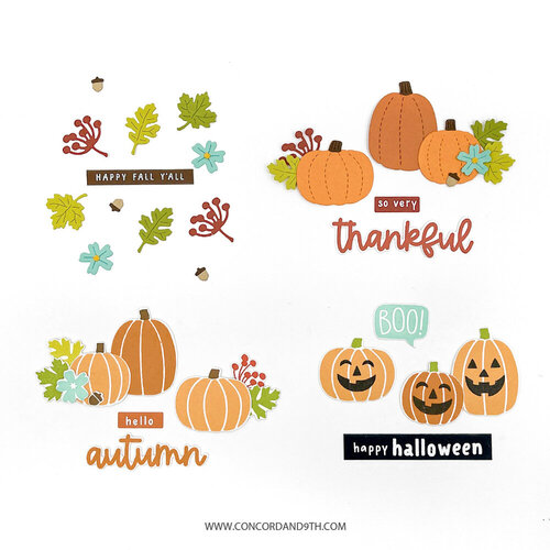 Concord and 9th - Dies - Playful Pumpkins 2 Concord and 9th - Dies - Playful Pumpkins