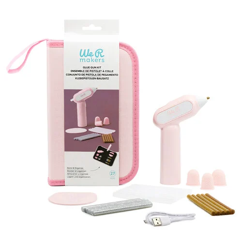 We R Makers - Creative Flow Collection - Glue Gun Kit - Pink 1 We R Makers - Creative Flow Collection - Glue Gun Kit - Pink