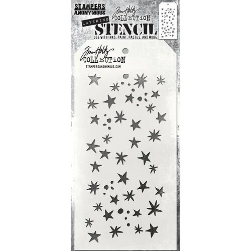 Stampers Anonymous - Tim Holtz - Layering Stencils - Spellbound 1 Stampers Anonymous - Tim Holtz - Layering Stencils - Spellbound