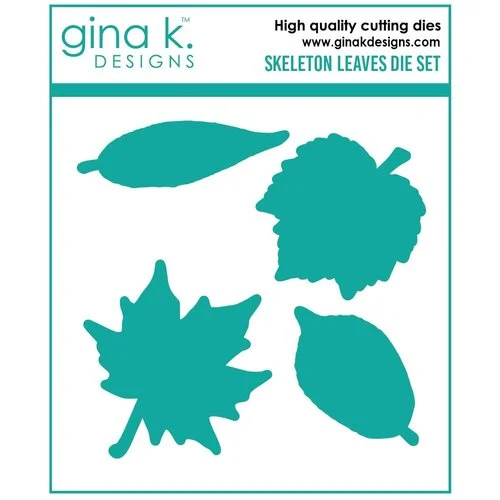 Gina K Designs - Dies - Skeleton Leaves 1 Gina K Designs - Dies - Skeleton Leaves