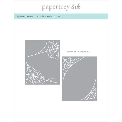 Papertrey Ink - Stencils - Spider Web 1 Papertrey Ink - Stencils - Spider Web