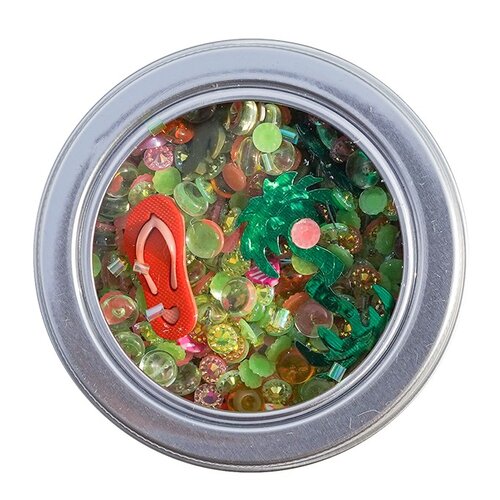 Buttons Galore and More - Shaker Elementz Collection - Embellishments - Tropics 4 Buttons Galore and More - Shaker Elementz Collection - Embellishments - Tropics