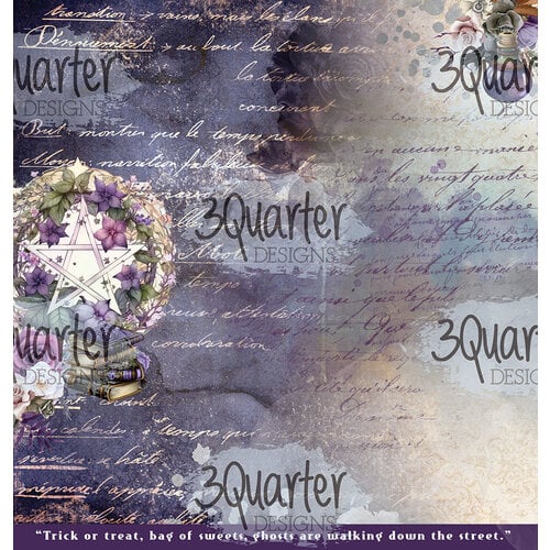3Quarter Designs - Magic Potion Collection - 12 x 12 Paper Pack 7 3Quarter Designs - Magic Potion Collection - 12 x 12 Paper Pack