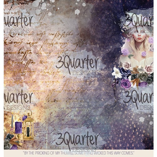 3Quarter Designs - Magic Potion Collection - 12 x 12 Paper Pack 8 3Quarter Designs - Magic Potion Collection - 12 x 12 Paper Pack
