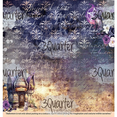 3Quarter Designs - Magic Potion Collection - 12 x 12 Paper Pack 9 3Quarter Designs - Magic Potion Collection - 12 x 12 Paper Pack